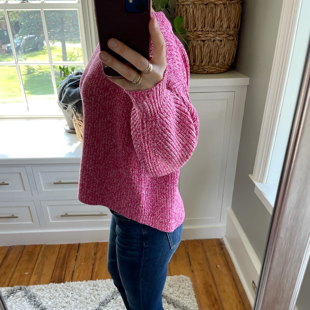 Ann Taylor marled relaxed sweater. - Picture 3 of 13
